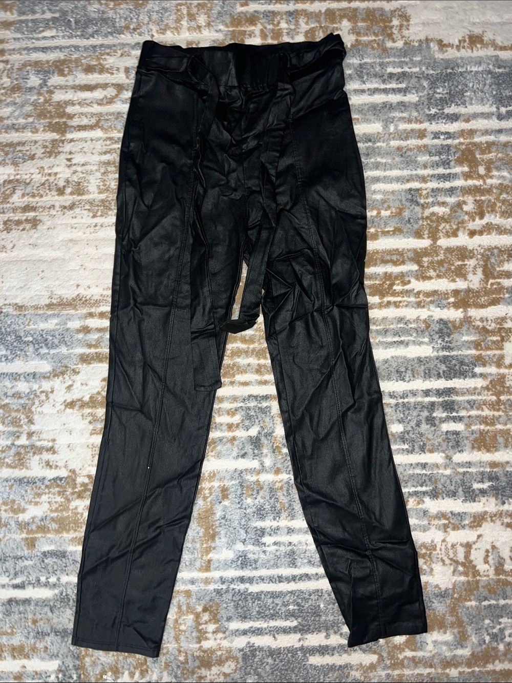 Windsor Black Skinny Jumpsuit Pants